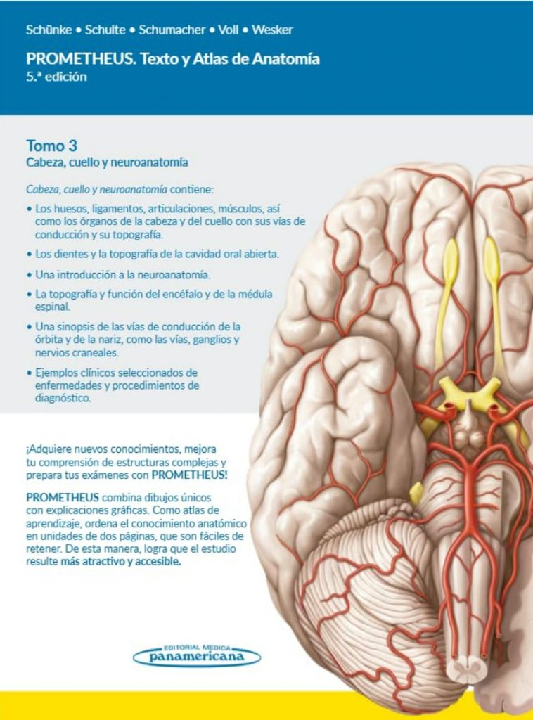 Prometheus Atlas de Anatomía: análisis y opiniones profesionales prometheus – cabeza, cuello y neuroanatomía 3
